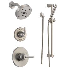 Monitor 14 Series Single Function Pressure Balanced Shower System with Shower Head, and Hand Shower - Includes Rough-In Valves