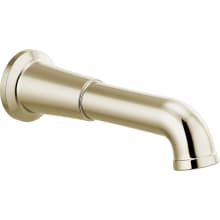 Bowery 9-1/8" Non Diverter Wall Mounted Tub Spout - Limited Lifetime Warranty