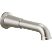 Bowery 9-1/8" Non Diverter Wall Mounted Tub Spout - Limited Lifetime Warranty