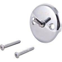 Overflow Plate and Screws for Trip Lever Bath Waste