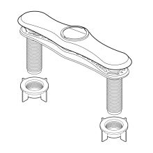 Escutcheon and Gasket for Pull-Down Kitchen Faucet
