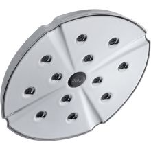 2.5 GPM 8" Wide Single Function Shower Head with H2Okinetic Technology - Limited Lifetime Warranty