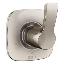 Tesla Six Function Diverter Valve Trim Less Rough-In Valve - Three Independent Positions, Three Shared Positions