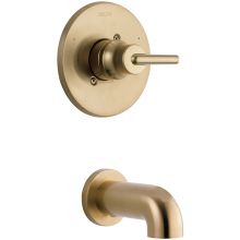 Trinsic Wall Mounted Bathtub Faucet Only - Less Rough-In Valve