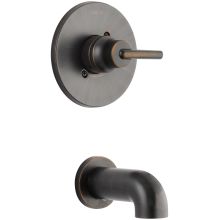 Wall Mounted Bathtub Faucet Only - Less Rough-In Valve