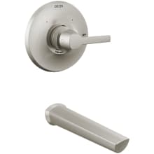 Galeon Monitor 14 Series Single Function Pressure Balanced Wall Mounted Tub Filler - Less Rough-In Valve