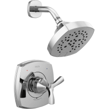 Stryke Monitor 14 Series Single Function Pressure Balanced Shower Only with Cross Handle - Less Rough-In Valve