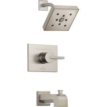 Vero Monitor 14 Series Single Function Pressure Balanced Tub and Shower with H2Okinetic Shower Head - Less Rough-In Valve