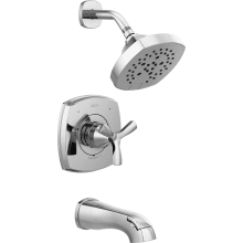 Stryke Monitor 14 Series Single Function Pressure Balanced Tub and Shower with Cross Handle - Less Rough-In Valve