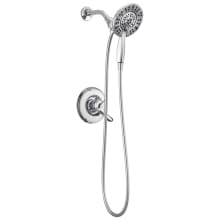 Linden Monitor 17 Series Dual Function Pressure Balanced Shower Only with In2ition Shower Head and Integrated Volume Control - Less Rough-In Valve