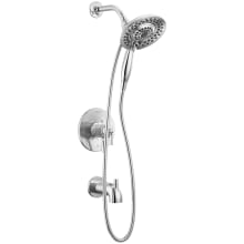 Saylor Monitor 17 Series Dual Function Pressure Balanced Tub and Shower with Integrated Volume Control and 2-in-1 In2ition Showerhead- Less Rough-In Valve