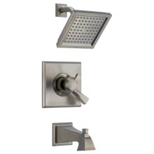 Dryden Monitor 17 Series Dual Function Pressure Balanced Tub and Shower with 1.75 GPM Shower Head and Integrated Volume Control - Less Rough-In Valve