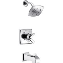 Ashlyn Monitor 17 Series Dual Function Pressure Balanced Tub and Shower with Integrated Volume Control - Less Rough-In Valve