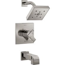 Ara Monitor 17 Series Dual Function Pressure Balanced Tub and Shower with Integrated Volume Control - Less Rough-In Valve