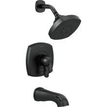 Stryke Monitor 17 Series Dual Function Pressure Balanced Tub and Shower with Integrated Volume Control - Less Rough-In Valve