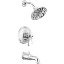 Broderick Monitor 17 Series Dual Function Pressure Balanced Tub and Shower with Integrated Volume Control - Less Rough-In Valve