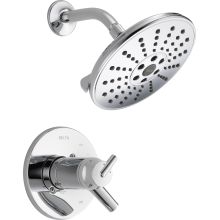 Trinsic Tempassure 17T Series Dual Function Thermostatic Shower Only with H2Okinetic Shower Head and Integrated Volume Control - Less Rough-In Valve