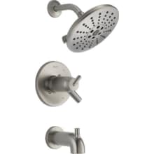 Trinsic Tempassure 17T Series Dual Function Thermostatic Tub and Shower with H2Okinetic Shower Head and Integrated Volume Control - Less Rough-In Valve