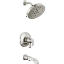 Tetra Tempassure 17T Series Thermostatic Tub and Shower Trim Package with Integrated Volume Control - Less Rough In
