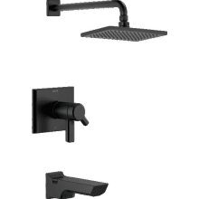 Pivotal Tub and Shower Trim Package with 2.5 GPM Single Function Shower Head