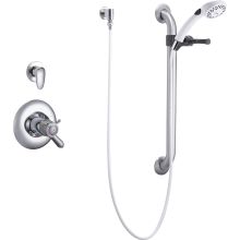 Commercial TempAssure 17T Series Dual Function Thermostatic Shower Trim Package with Integrated Volume Control - Less Rough-In Valve