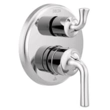 Kayra 14 Series Pressure Balanced Valve Trim with Integrated 3 Function Diverter for Two Shower Applications - Less Rough-In
