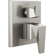 Trillian 14 Series Pressure Balanced Valve Trim with 3 Function Diverter for Two Shower Applications - Less Rough-In