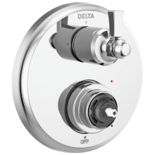 Dorval 14 Series Pressure Balanced Valve Trim with Integrated 3 Function Diverter for Two Shower Applications - Less Rough-In and Handles