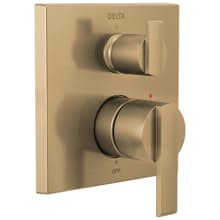 Ara 14 Series Pressure Balanced Valve Trim with Integrated 3 Function Diverter for Two Shower Applications - Less Rough-In