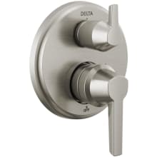 Galeon 14 Series Pressure Balanced Valve Trim with Integrated 3 Function Diverter for Two Shower Applications - Less Rough-In