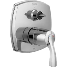 Stryke 14 Series Pressure Balanced Valve Trim with Integrated 3 Function Diverter for Two Shower Applications - Less Rough-In and Handles