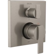 Ara 14 Series Pressure Balanced Valve Trim with Integrated 6 Function Diverter for Three Shower Applications - Less Rough-In