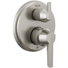 Galeon 14 Series Pressure Balanced Valve Trim with Integrated 6 Function Diverter for Three Shower Applications - Less Rough-Inve