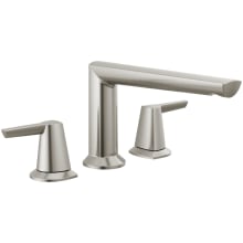 Galeon Lumicoat Roman Tub and Shower 3-Hole Trim Package - Less Rough-In