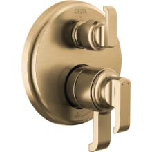 Tetra 17 Series Pressure Balanced Valve Trim with Integrated Volume Control and 3 Function Diverter for Two Shower Applications - Less Rough-In