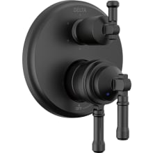 Broderick 17 Series Pressure Balanced Valve Trim with Integrated Volume Control and 6 Function Diverter for Three Shower Applications - Less Rough-In