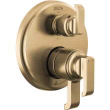 Tetra 17 Series Pressure Balanced Valve Trim with Integrated Volume Control and 6 Function Diverter for Three Shower Applications - Less Rough-In