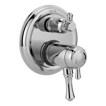 Cassidy 17T Series Thermostatic Valve Trim with Integrated Volume Control and 3 Function Diverter for Two Shower Applications - Less Rough-In