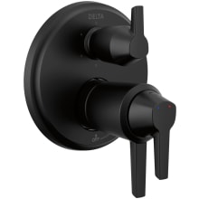 Galeon 17T Series Thermostatic Valve Trim with Integrated Volume Control and 6 Function Diverter for Three Shower Applications - Less Rough-In