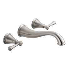 Cassidy Wall Mounted Bathroom Faucet - Less Rough-In Valve and Drain Assembly - Includes Lifetime Warranty