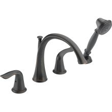 Lahara Deck Mounted Roman Tub Filler Trim with Hand Shower
