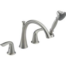Lahara Deck Mounted Roman Tub Filler Trim with Hand Shower