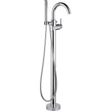 Trinsic Floor Mounted Tub Filler with Integrated Diverter and Hand Shower - Less Rough In