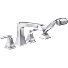 Ashlyn Deck Mounted Roman Tub Filler with Built-In Diverter - Includes Hand Shower