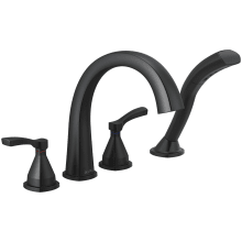 Stryke Deck Mounted Roman Tub Filler with Built-In Diverter - Includes Hand Shower