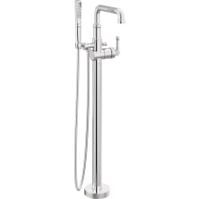 Broderick Floor Mounted Tub Filler with Hand Shower - Less Handle and Rough-In