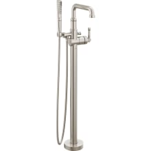 Broderick Floor Mounted Tub Filler with Hand Shower - Less Handle and Rough-In