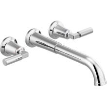 Bowery Double Handle Wall Mounted Tub Filler Trim - Less Rough In