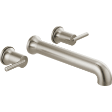 Trinsic Double Handle Wall Mounted Tub Filler Trim - Less Rough In