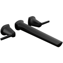 Galeon Double Handle Wall Mounted Tub Filler Trim - Less Rough In
